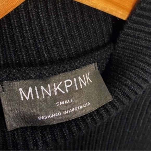 Mock Chucky Black Sweater Bishop Balloon Sleeve - Picture 11 of 11